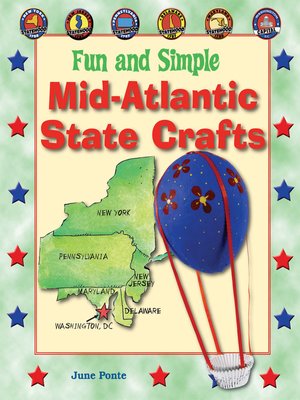 cover image of Fun and Simple Mid-Atlantic State Crafts